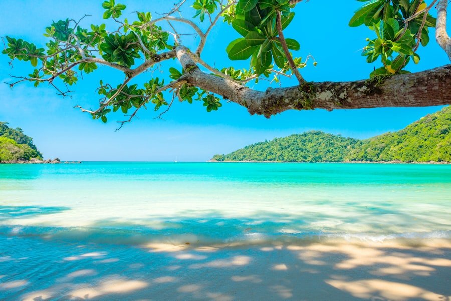 Isla paradisíaca tropical